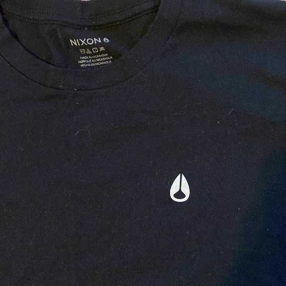 Nixon, mens, T-shirt, large, black - Picture 2 of 2